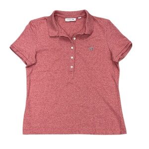 Lacoste Slim Fit Red Short Sleeve Polo Shirt